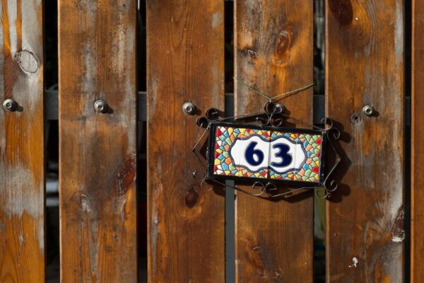 House Number Plaques: A Stylish Touch For Your Home